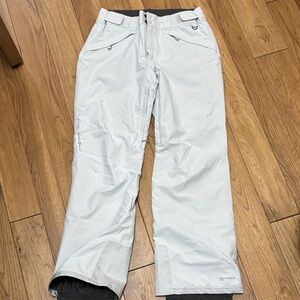 Eddie Bauer Women's Light Gray Ski Pants